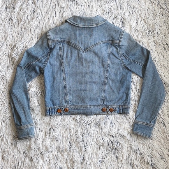 Mossimo Supply Co Small Light Blue Jean Jacket - Picture 5 of 8